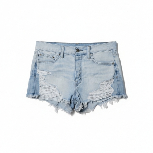 American Eagle Hi-Rise Festival Denim Shorts. Perfect! - Picture 1 of 6